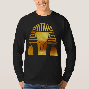 Golden Pharaoh's Legacy: Egyptian Mask T-Shirt