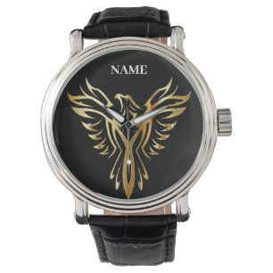Golden phoenix, elegance watch