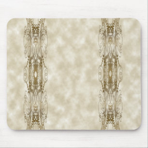 Golden Pillars Mouse Pad