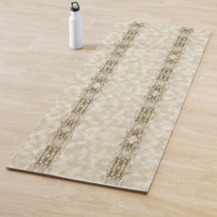 Golden Pillars Yoga Mat
