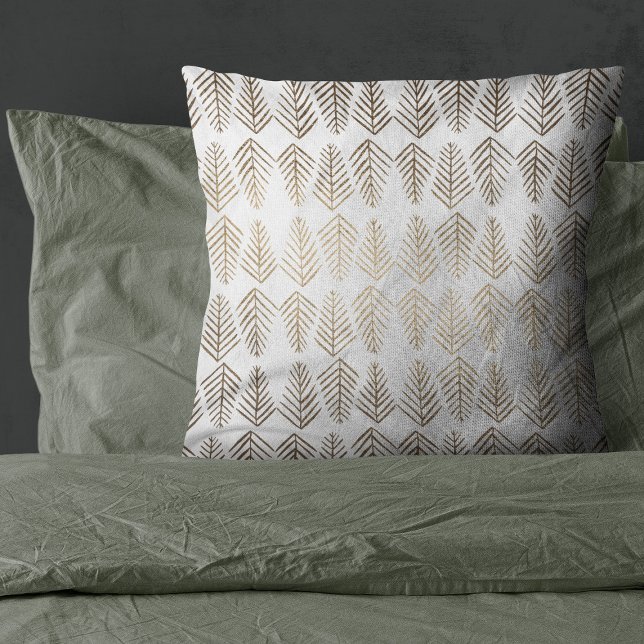 Golden pine  trees cushion (Creator Uploaded)