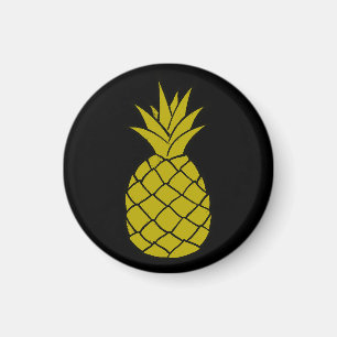Golden Pineapple Magnet