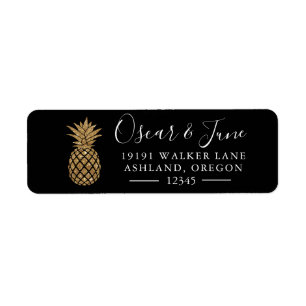 Golden Pineapple Simple Summer Tropical address