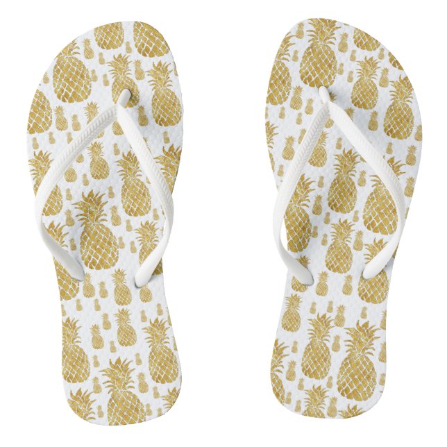 golden pineapples jandals (Footbed)