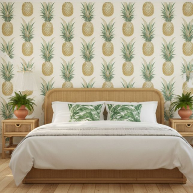 Golden Pineapples  Wallpaper (Creator Uploaded)