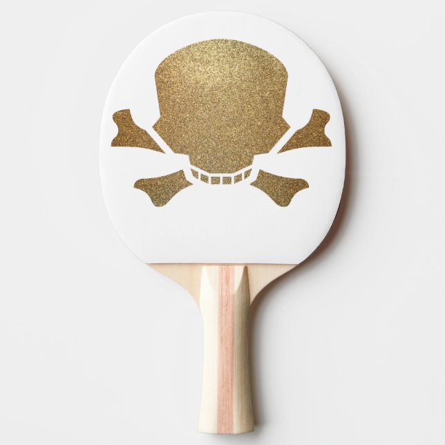 golden ping pong paddle (Front)
