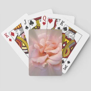 Golden pink playing cards