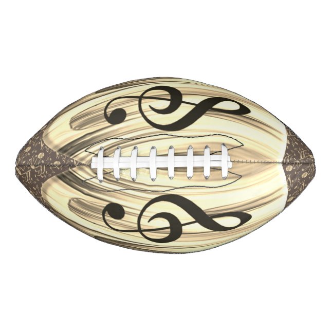 Golden Plectron – Stylish design for music lovers! Football (Front)