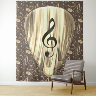 Golden Plectron – Stylish design for music lovers! Tapestry