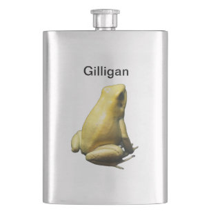 Golden Poison Frog Hip Flask