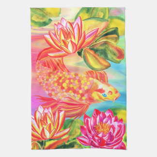 Golden pond design kitchen/hand towel