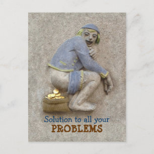 Golden Poop ~ Postcard / Invitation