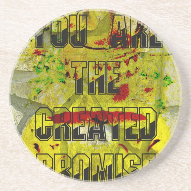 Golden Promise: The Golden Script of Destiny Coaster (Front)