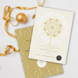 Golden Prosperous Bloom Modern Elegant Business