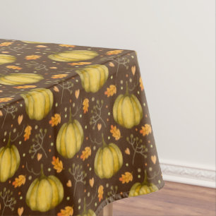 Golden Pumpkins Tablecloth