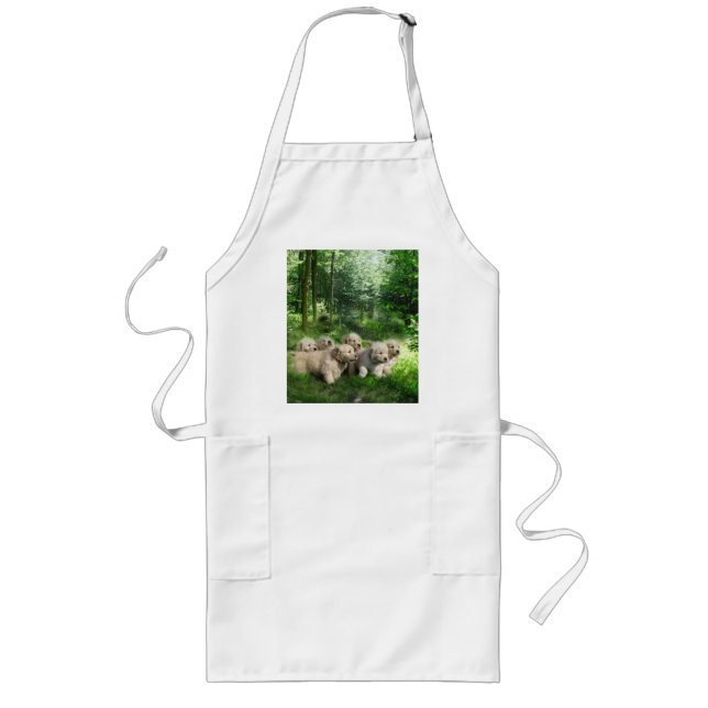 Golden Puppies Apron (Front)