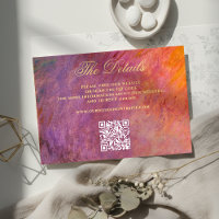 Golden Purple Sunset Sky Monet Art Wedding Website