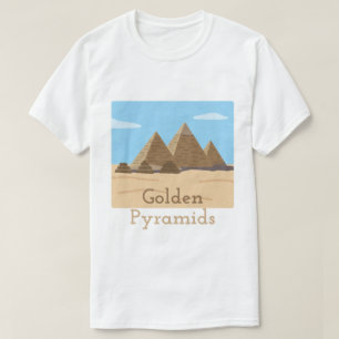 Golden Pyramids – Mysteries of Ancient Egypt T-Shirt