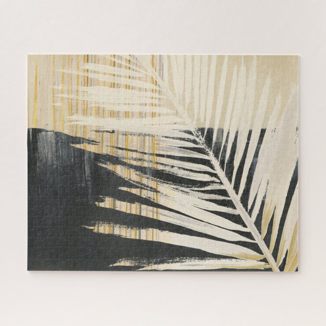 Golden Raffia - Palm Fronds Jigsaw Puzzle (Horizontal)