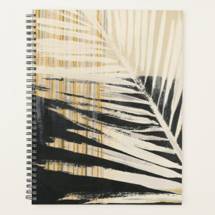 Golden Raffia - Palm Fronds Planner