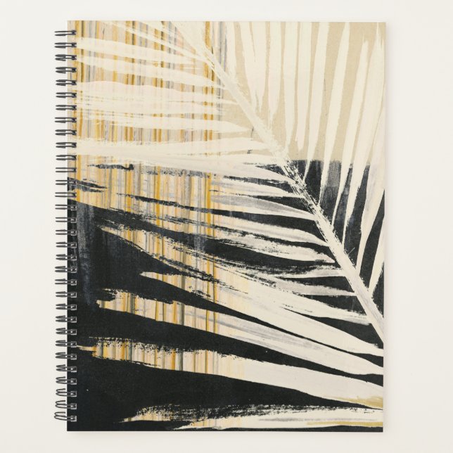 Golden Raffia - Palm Fronds Planner (Front)