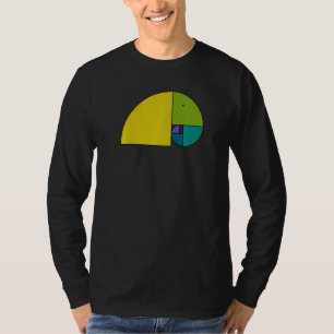 Golden Ratio Elephant Fibonacci Spiral 2 Fan Fun T-Shirt