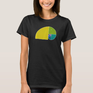 Golden Ratio Elephant Fibonacci Spiral 3 Fan Fun T-Shirt