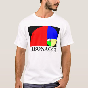 Golden Ratio, Fibonacci Spiral T-Shirt