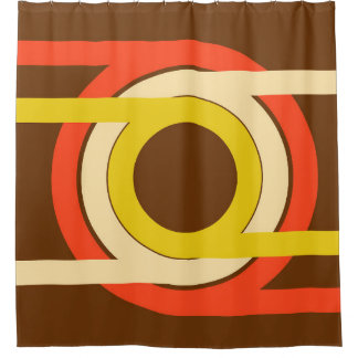 Golden Ratio Retro Shower Curtain