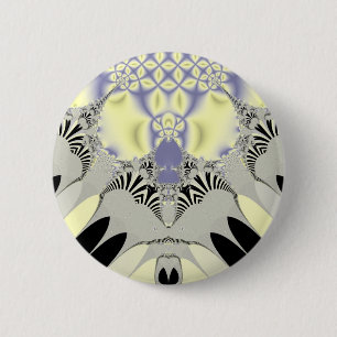 Golden Rays 6 Cm Round Badge