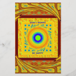 Golden Red African Traditional Colour