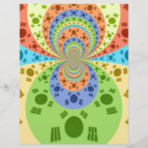 Golden Red African Traditional Colours