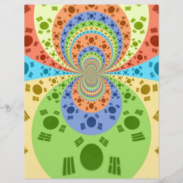 Golden Red African Traditional Colours (Front)