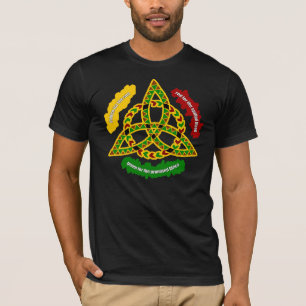 Golden, Red and Green T-Shirt