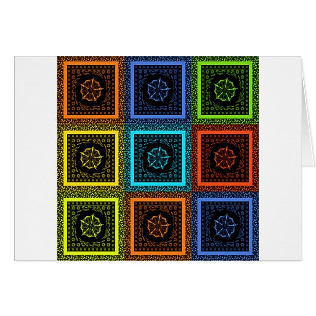 Golden Red blue Green Masai Traditional colours (Front Horizontal)