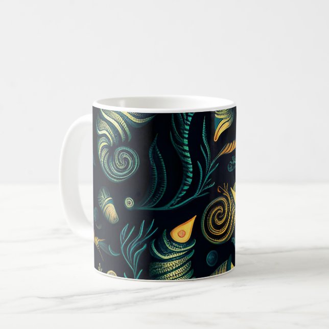 Golden Reefs Coffee Mug (Front Left)
