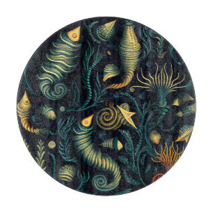 Golden Reefs Cutting Board
