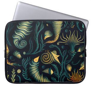 Golden Reefs Laptop Sleeve
