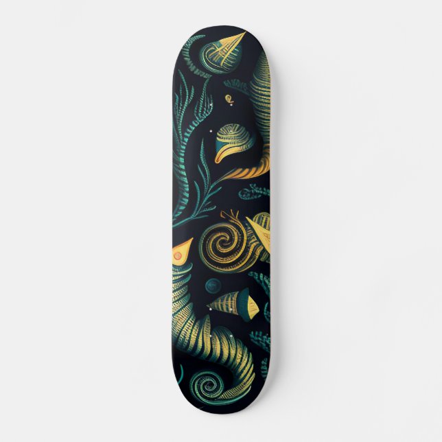 Golden Reefs Skateboard (Front)