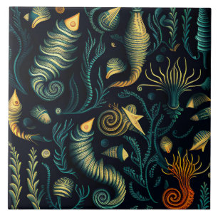 Golden Reefs Tile