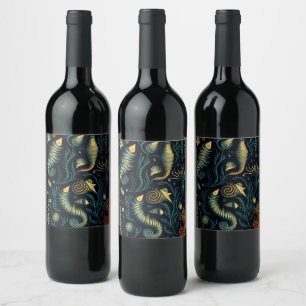 Golden Reefs Wine Label