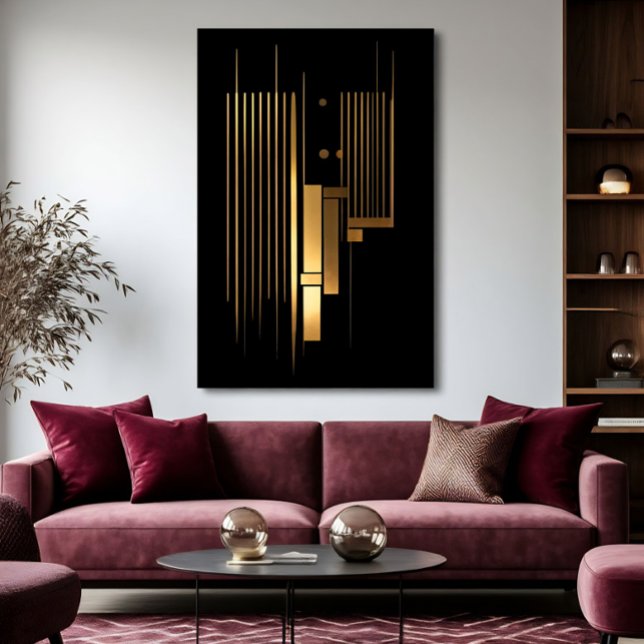 Golden Resonance Canvas Print (Creator Uploaded)