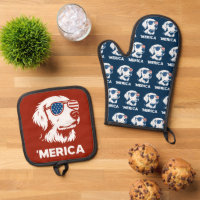 Golden Retriever 4th Of July Merica