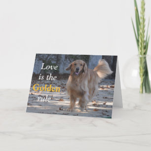Golden Retriever all occasion card