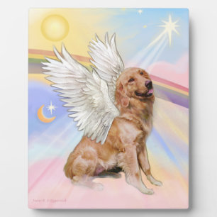 Golden Retriever Angel (B1) Plaque