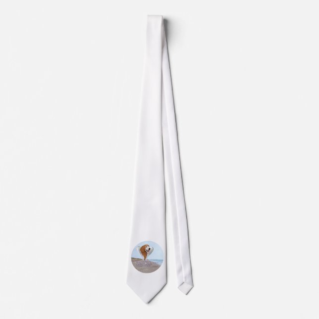 Golden Retriever Angel Tie (Front)