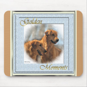 Golden Retriever Art Gifts Mouse Pad
