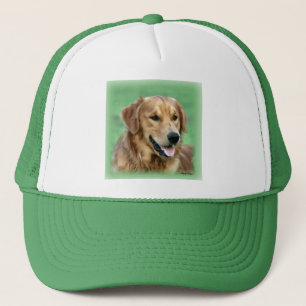 Golden Retriever Art Gifts Trucker Hat