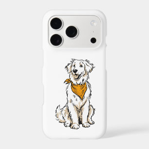 Golden Retriever Bandanna Phone Case Cute Dog