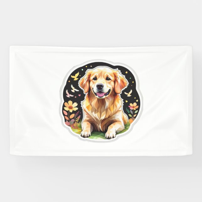 Golden Retriever   Banner (Horizontal)